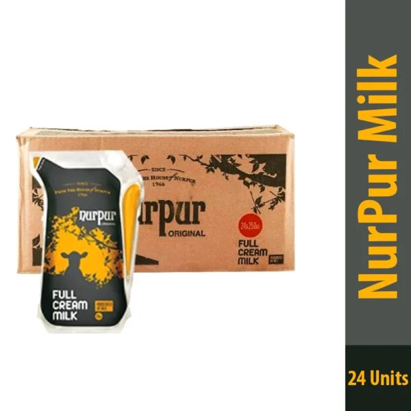 Nurpur Full Cream Milk Pouch Carton (1x28)