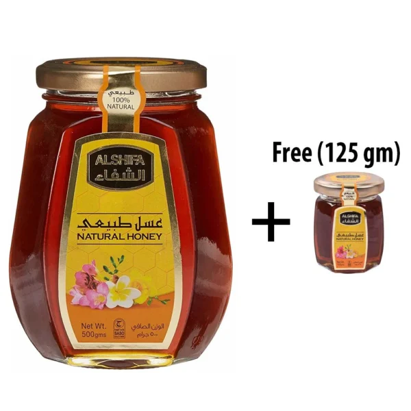 Al-Shifa Natural Honey & Natural Honey Free ( 125 gm )