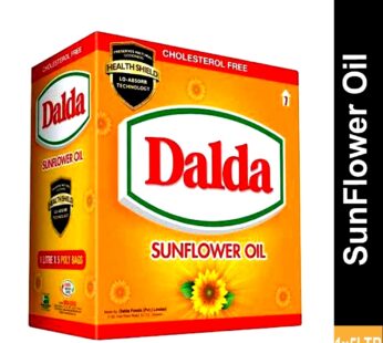 Dalda Sunflower Oil Carton (1KG x5)