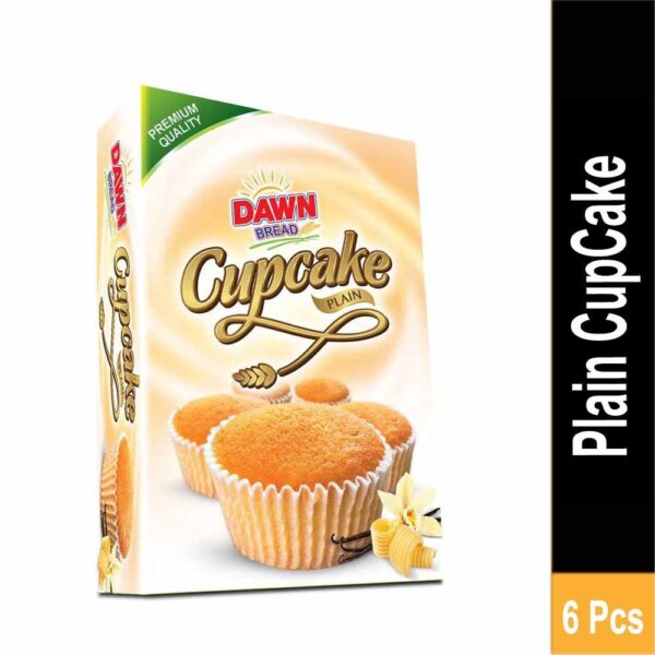 Dawn Plain Cupcake Box (6 Pieces)