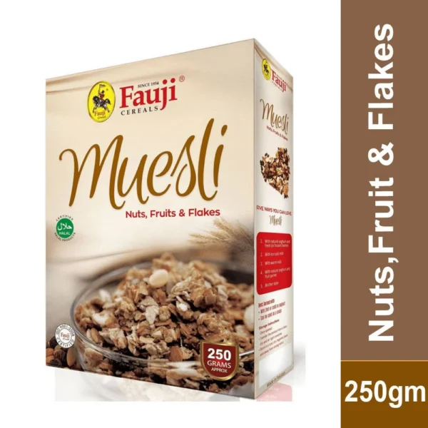 Fauji Muesli Nuts Fruits & Flakes