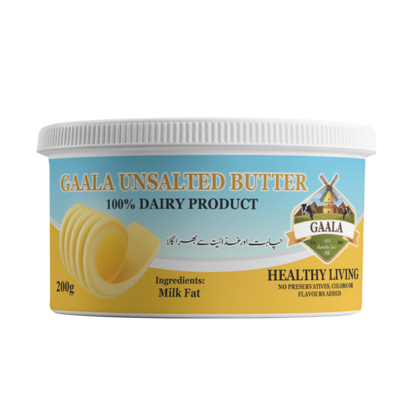 Gaala Unsalted Butter (100% Natural Dairy Product)