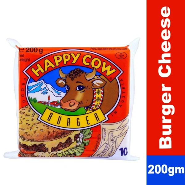 Happy Cow Burger Cheese