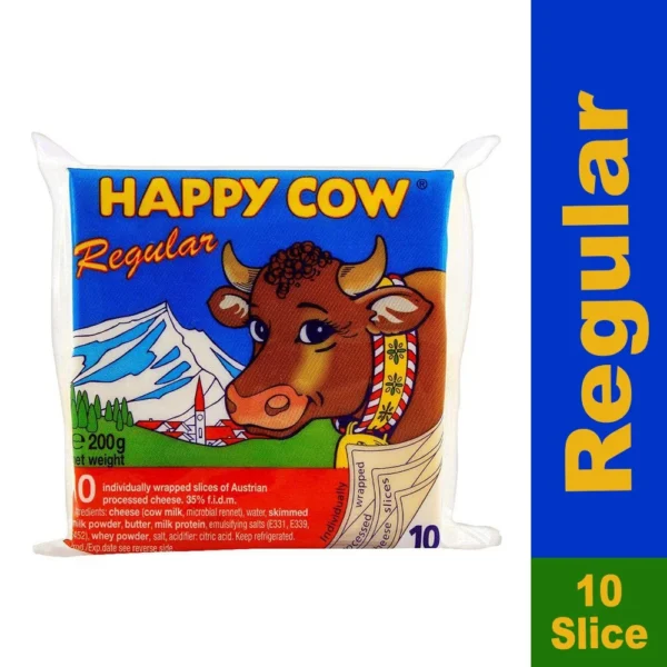 Happy Cow Regular Slice Cheese