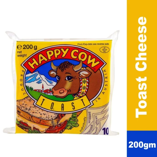 Happy Cow Toast Cheese