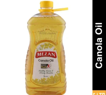 Mezan Canola Oil 5 Litre Bottle