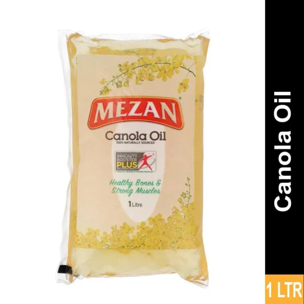 Mezan Canola Oil 1 Litre Pouch