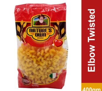 NATURES 400g ELBOW TWISTED PASTA