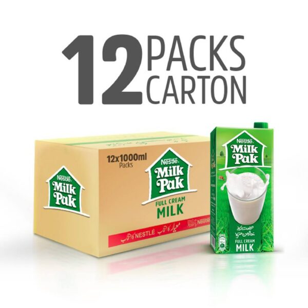 Nestle Milk Pak Full Cream Milk Carton (1x12)