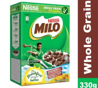 NESTLE MILO Whole Grain Chocolate & Malt Flavoured Wheat Balls Breakfast Cereal