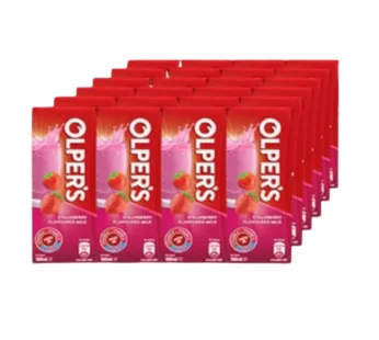 Olpers Flavored Milk 110ml Strawberry School Pack Weekly Bundle 6PCs