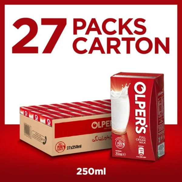 Olpers Full Cream Milk Carton (1x27)