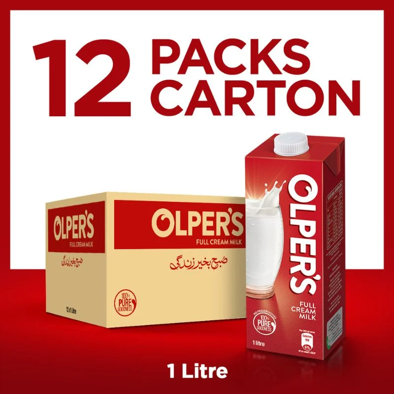 Olpers Full Cream Milk Carton (1×12)