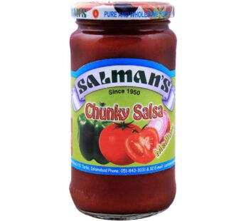 Salmans Chunky Salsa Jar