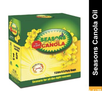 Seasons Canola Oil Carton (1KG x5)