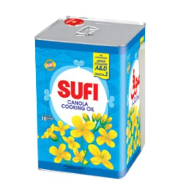 Sufi Canola Oil Tin 16 Litre