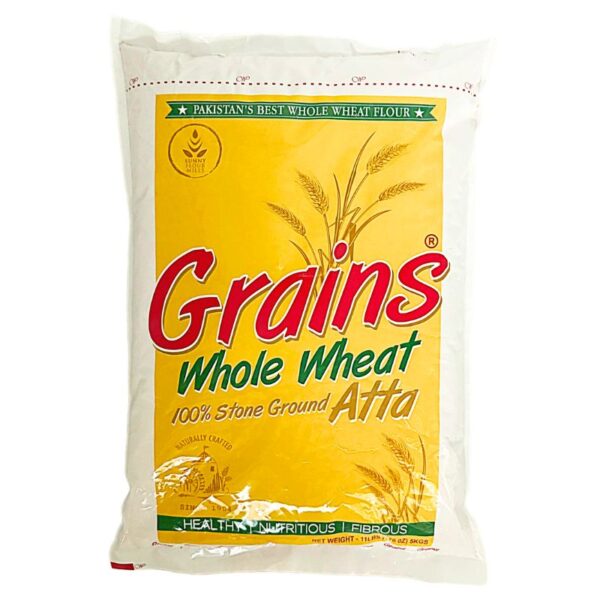 Sunny Grain Whole Wheat 100% Stone Ground Atta