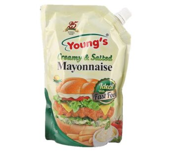 Youngs Creamy & Salted Mayonnaise Pouch