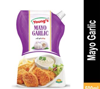 Youngs Mayo Garlic Pouch