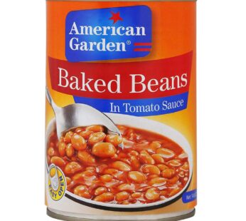 American Garden Baked Beans In Tomato Sauce Available In: 420 gm