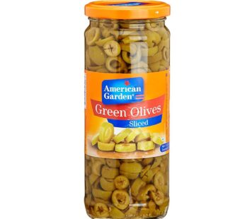 American Garden Green Olives Sliced