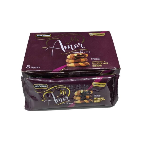 Bisconni Mi Amor premium cookies with rich chocolate 30 Gm