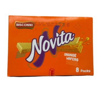 Bisconni Novita Orange Wafers (1×8)