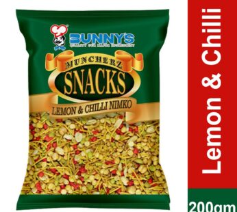 Bunnys Munchers Snacks Lemon & Chilli Nimko