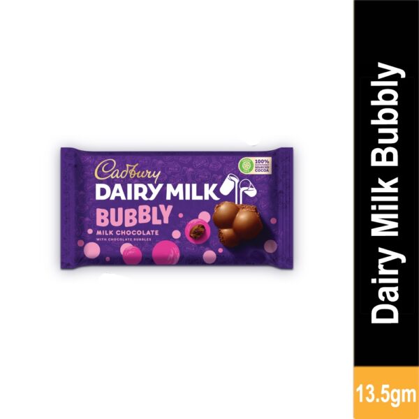 Cadbury Dairy Milk Bubbly 13.5gm Rs. 70