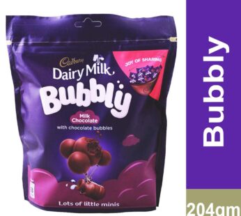 Cadbury Dairy Milk Bubbly Milk Pouch 175.5 gm