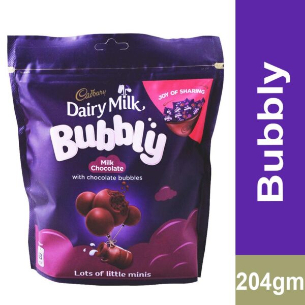 Cadbury Dairy Milk Bubbly Milk Pouch 175.5 gm