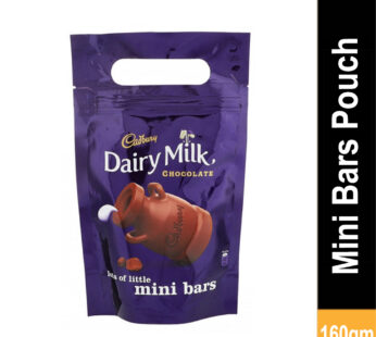 Cadbury Dairy Milk Mini Bars Pouch 160gm