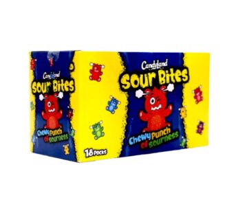 Cand Land Sour Bites 18 Pack Box