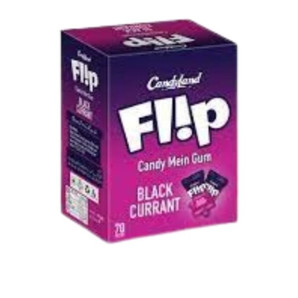 Candy Land Flip Candy Main Gum Black Currant 70pcs BOX