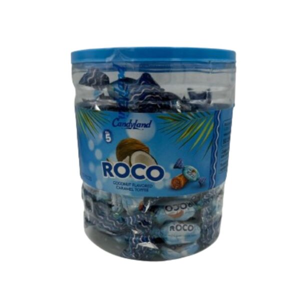 Candy Land ROCO Coconut Flavored 100 pcs Jar