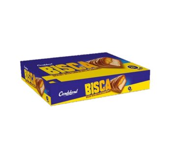 CandyLand Bisca Chocolate Enrobbed Biscuit Rs.20 (1×12)