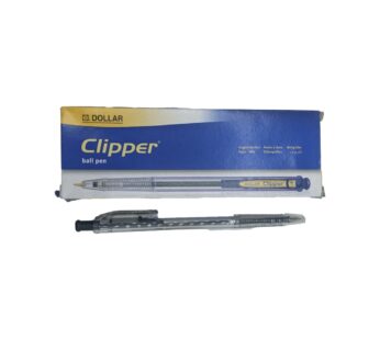 Cliper Ball Point Black 10 Piece