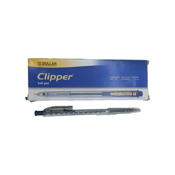 Cliper Ball Point Black 10 Piece