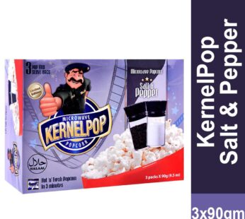 Kernel Pop Corns Salt & Pepper 3packs