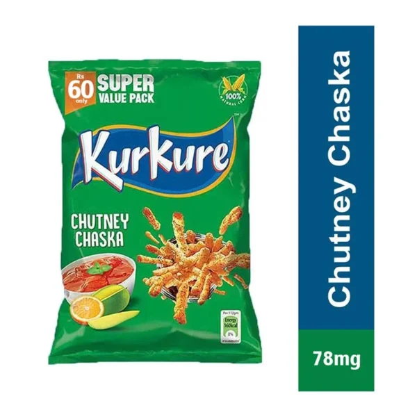 Kurkure Chutney Chaska Rs 60