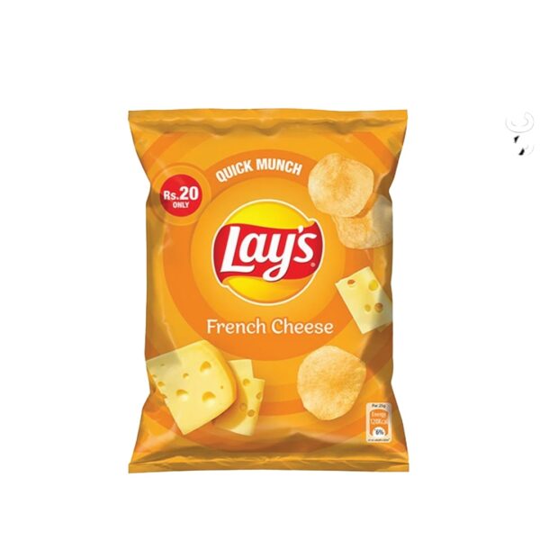 Lays French Cheese Potato Chips Rs 20