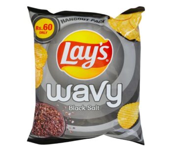 Lays Wavy Black Salt Rs. 60