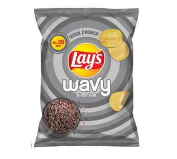 Lays Wavy Black Salt Rs. 30