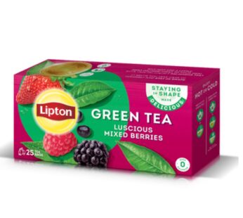 Lipton Green Tea Mixed Berries (25 pcs)