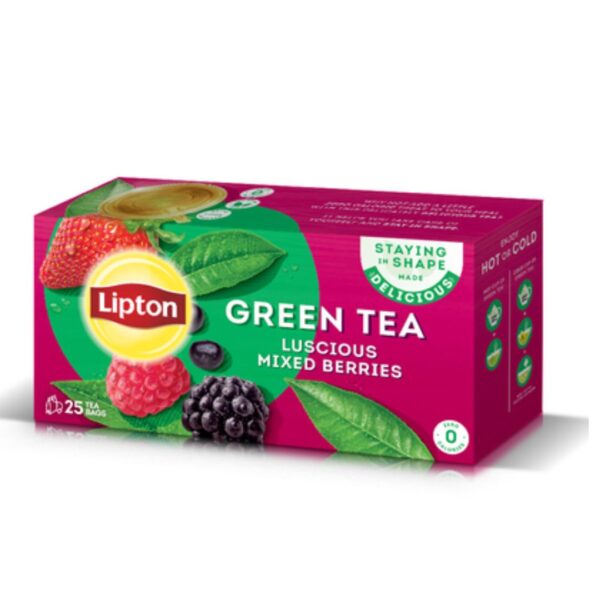 Lipton Green Tea Mixed Berries (25 pcs)