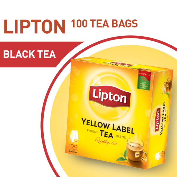 Lipton Yellow Label Tea Bags (100 bags)