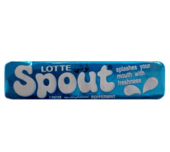 LOTTE Spout Peppermint Chewing Gum