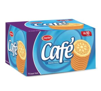 MAYFAIR CAFE BISCUIT SNACK PACK Rs. 10 Box (1X75)