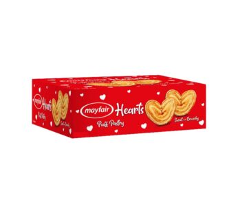 MAYFAIR PUFF PASTRY HEARTS RS.10 BOX