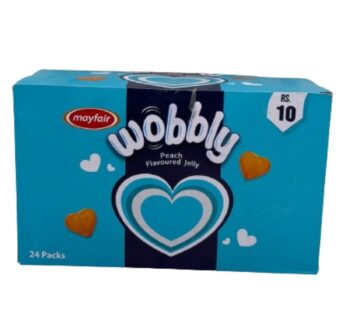 Mayfair Wobbly Peach Jelly Rs.10 (1×24)